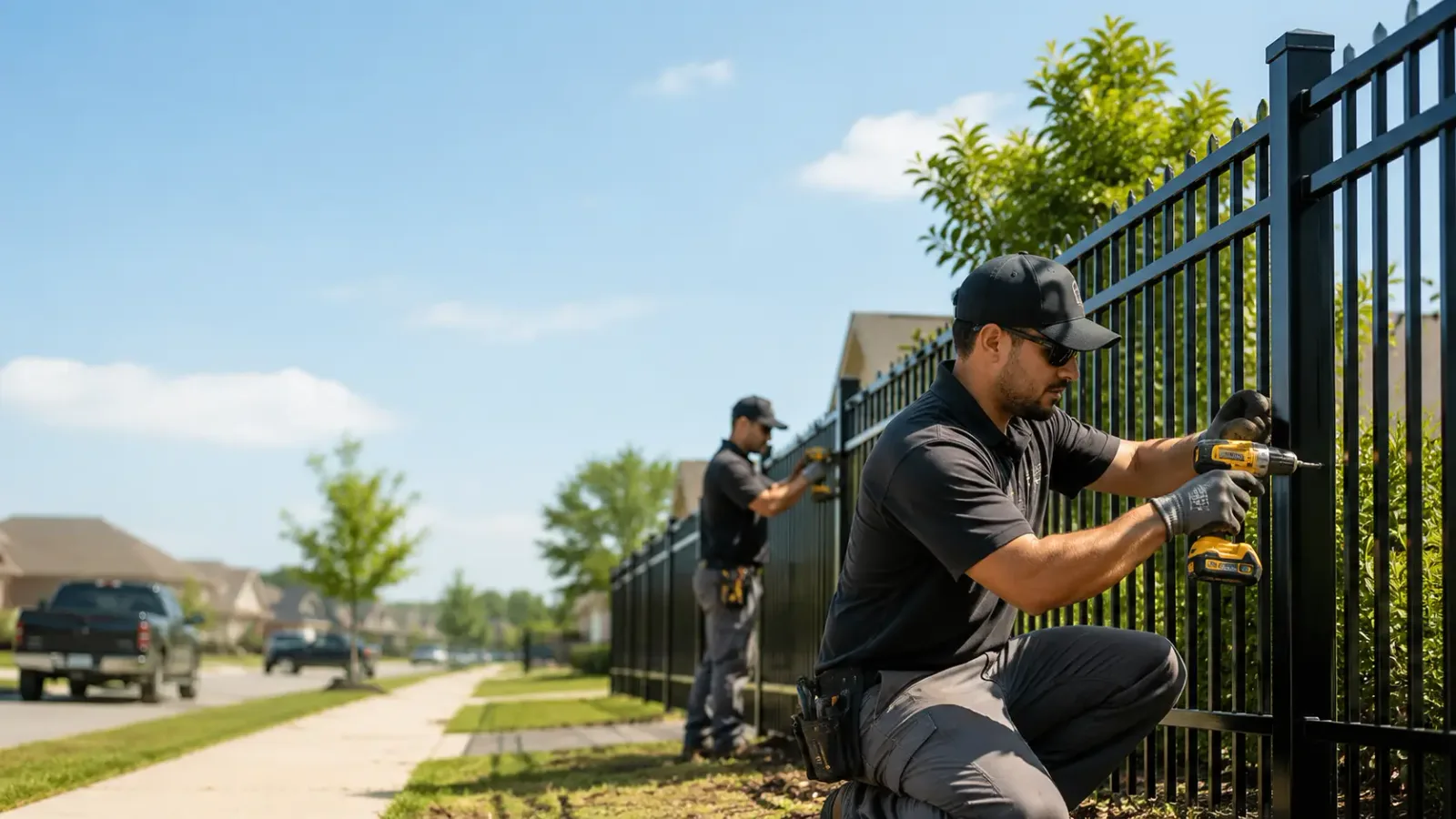 Metal Fence Installation in Denmark, SC